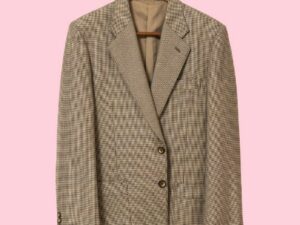 Heritage Charm Brown Men's Wool Blazer