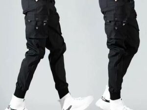 Sports Joggers Men’s Casual Pants – Black