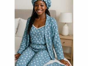 Ladies NightWear / Sleep Wear 5in1 Set – Multicolour